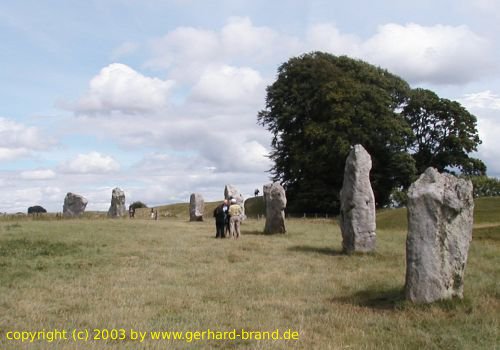 Foto 4: Der Steinkreis von Avebury / Stone Circle of Avebury