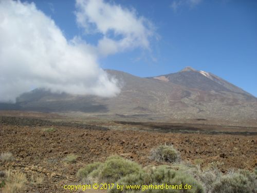 Bild 4: El Teide (über den Wolken)