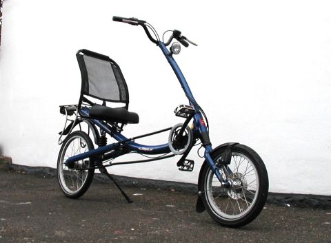 Bild 1: Das Sesselrad Utopia Phoenix - ScooterBike