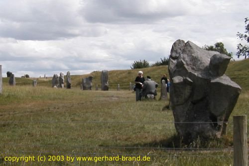 Picture 3: Stone Circle of Avebury