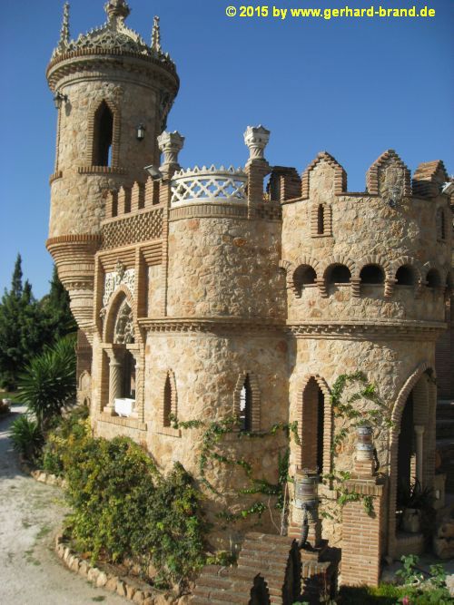 Bild 6: Das Monument Castillo Colomares, das Haus von Aragon