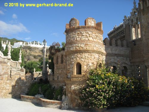 Bild 7: Das Monument Castillo Colomares, das Haus von Kastilien