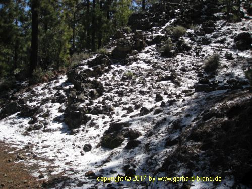 Bild 3: El Teide (mit etwas Schnee im Sommer)