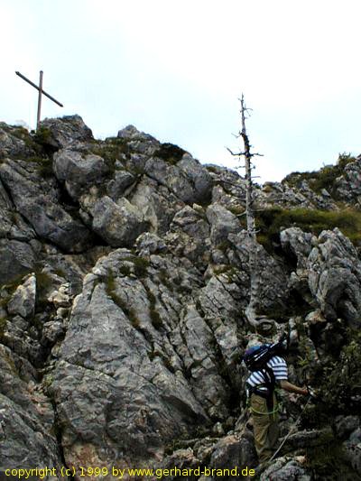 Foto 8: Ettaler Manndl, próxima la cima